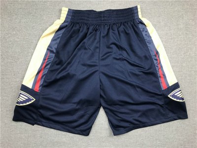 NBA New Orleans Pelicans shorts Marine bleu